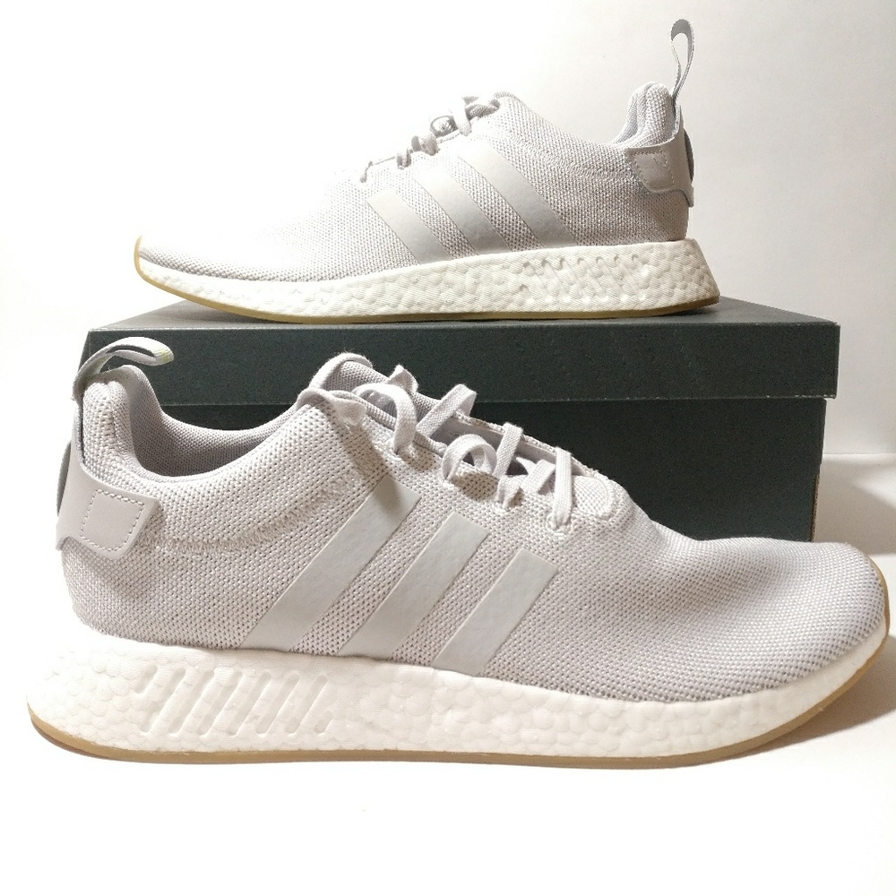 Mens Adidas Nmd R2 Grey